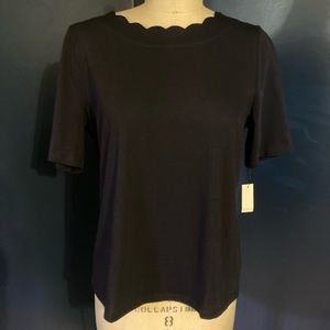 Talbots Navy Tee